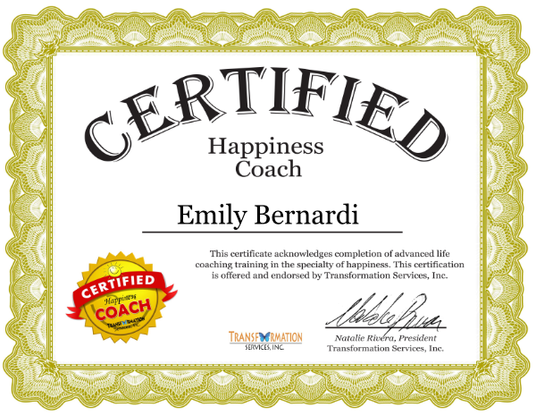 Happiness Coach Certification