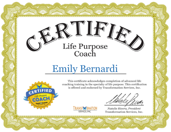 Life Purpose Coach Certification